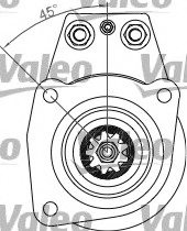 VALEO 455505 Starter